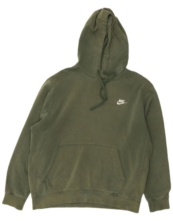 Nike Herre hættetrøje Jumper Large Grøn Bomuld