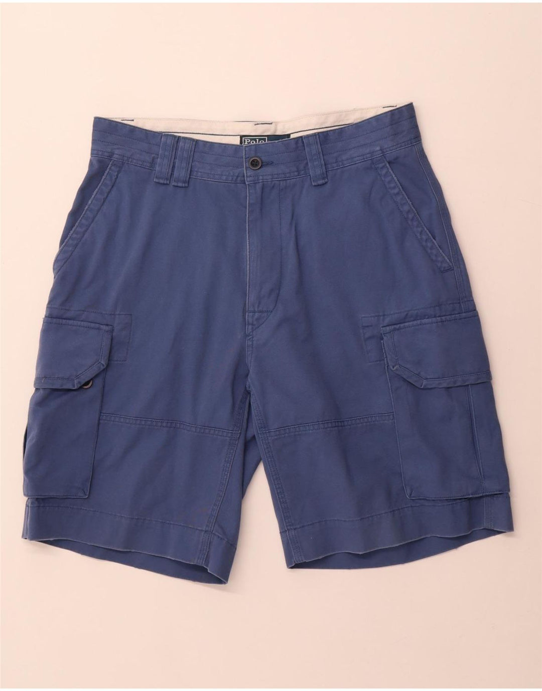 Polo Ralph Lauren Herre Cargo Shorts W32 Medium Blue Bomuld