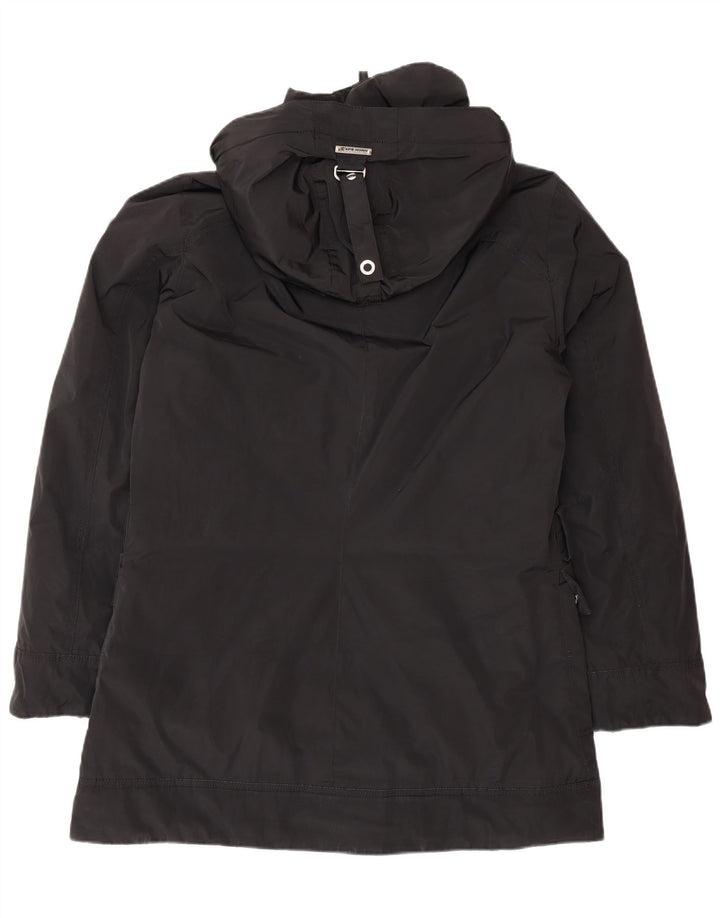 Cape Horn Herre Hooded Windbreaker Coat IT 48 Medium Sort Polyester