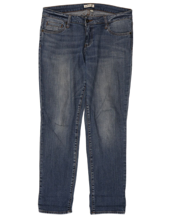 Orvis Dame Slim Jeans US 8 Medium W34 L30 Blå Bomuld