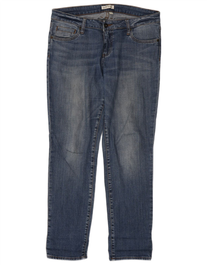 Orvis Dame Slim Jeans US 8 Medium W34 L30 Blå Bomuld