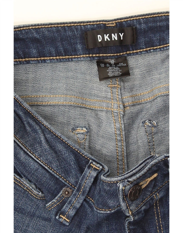 Dkny Dame Skinny Jeans W28 L28 Blå