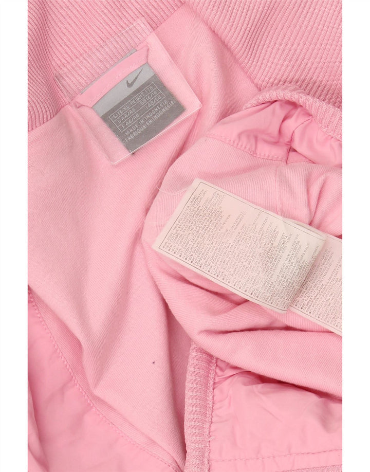 NIKE vindjakke til kvinder UK 16/18 XL Pink Polyester