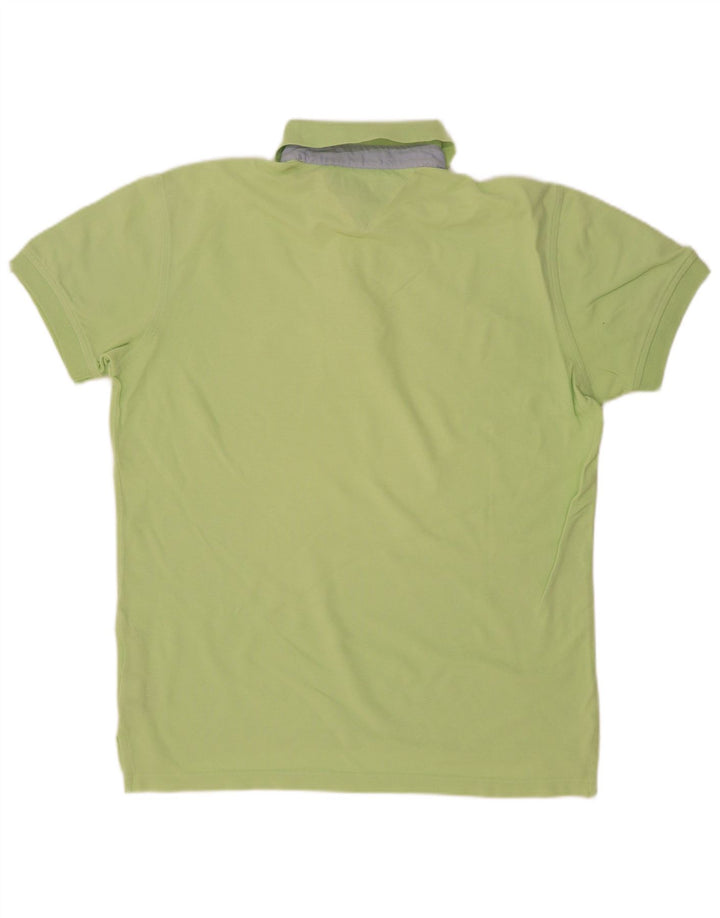 Tommy Hilfiger Herre poloshirt Medium Grøn Bomuld