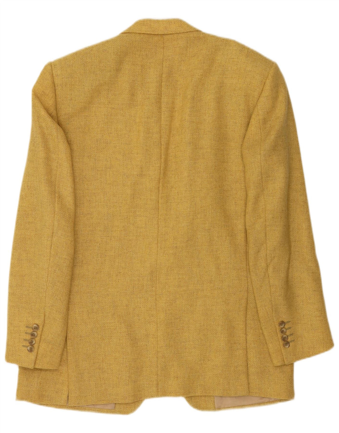 Vintage herre 2-knaps blazerjakke IT 52 XL gul uld