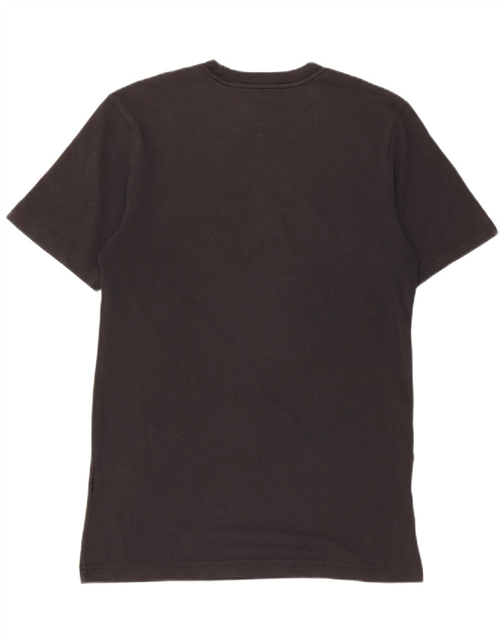 Nike Herre Dri Fit Grafisk T-Shirt Top Lille Sort