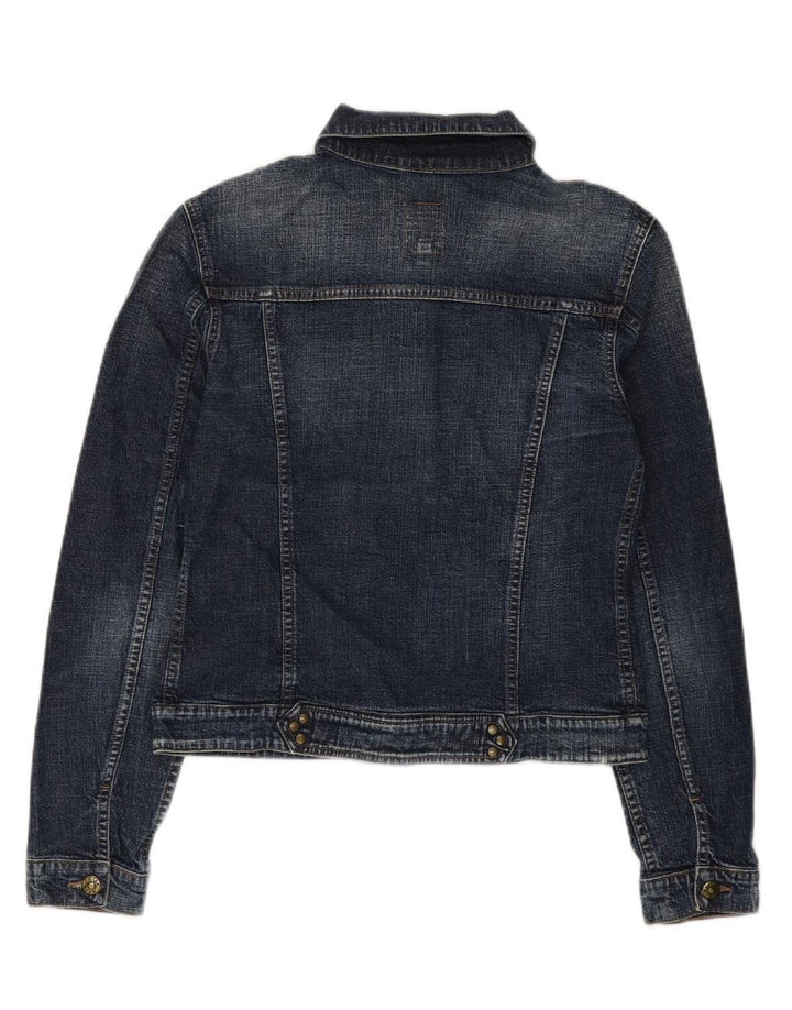 MASH Girls Denim Jacket 11-12 Years XL Blue Cotton