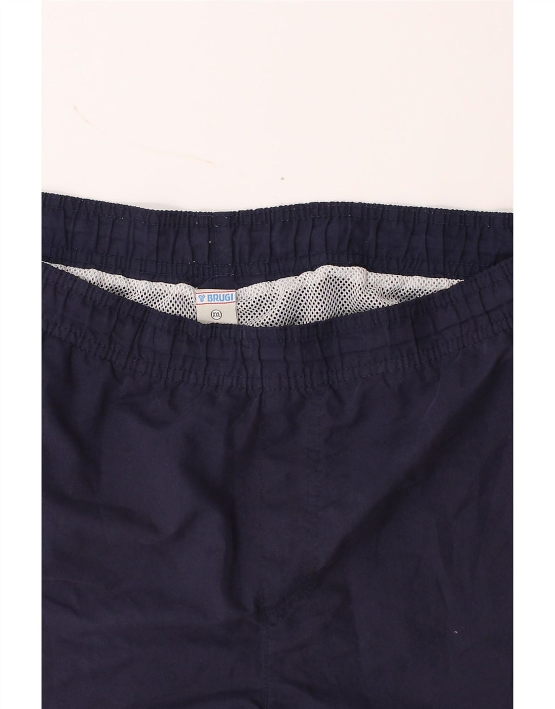 BRUGI Mens Swimming Shorts 2XL  Navy Blue Polyester Vintage Brugi and Second-Hand Brugi from Messina Hembry 