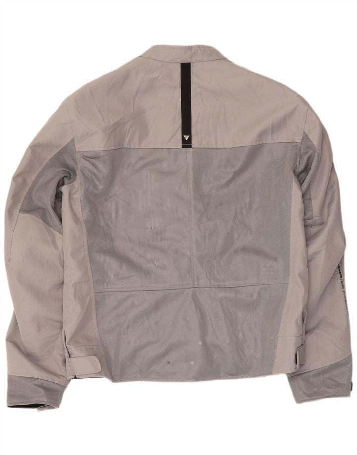 Shima Herre Motorstyle Racer Jacket UK 42 XL Grå Colourblock Polyester