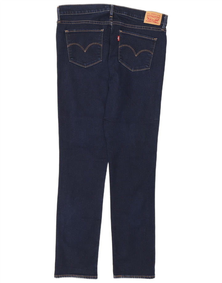 Levi's Dame 312 Shaping Slim Jeans W31 L30 Marineblå Bomuld