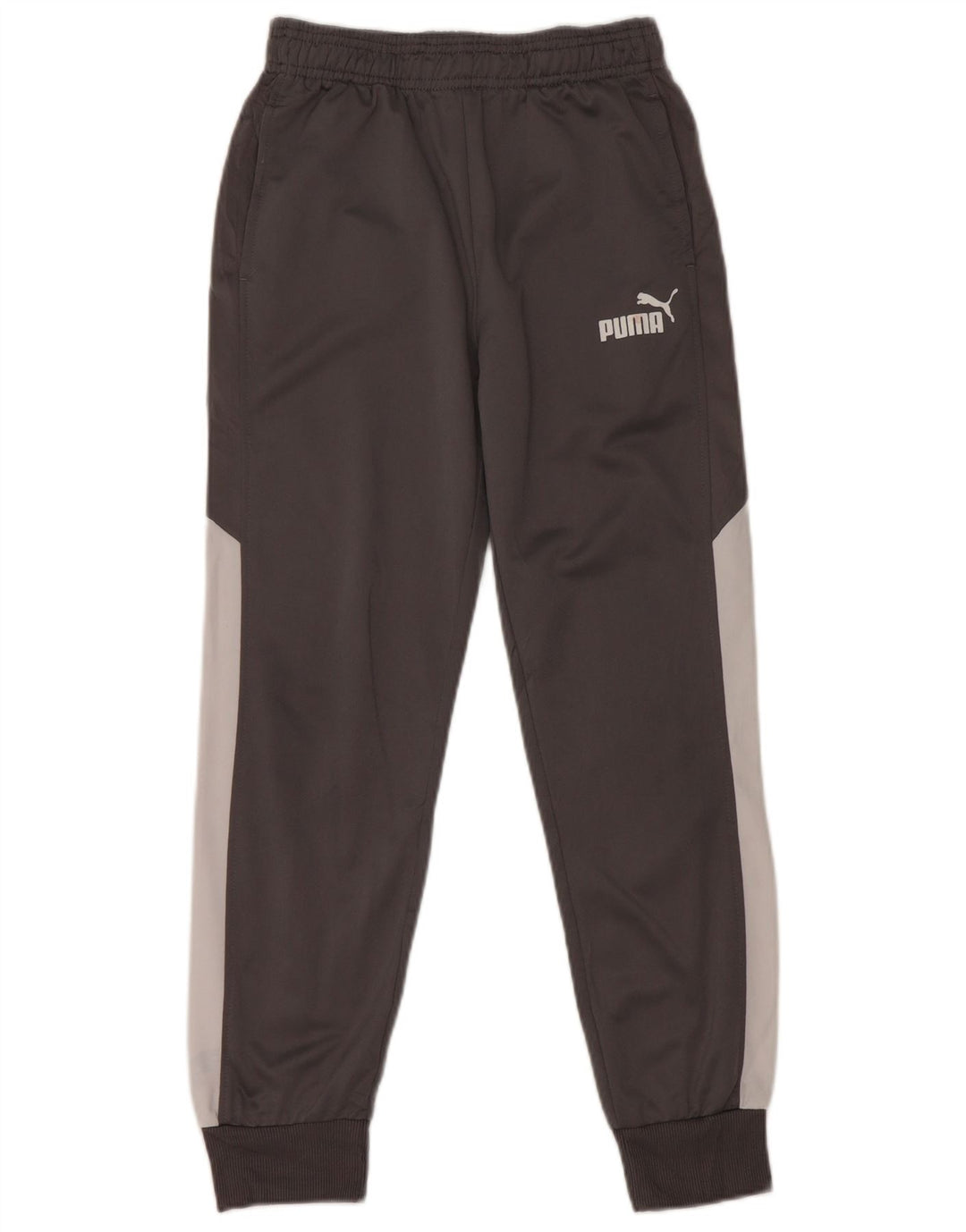 Puma Drenge Træningsdragt Bukser Joggers 10-11 år Medium Grå Polyester