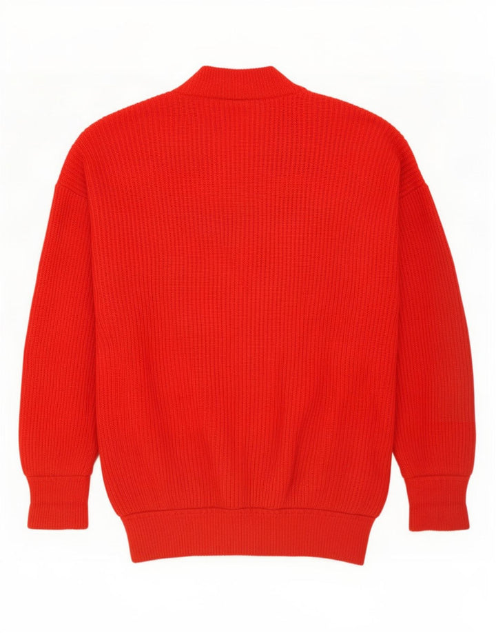 Highlander herre cardigan sweater Medium Orange Cashmere