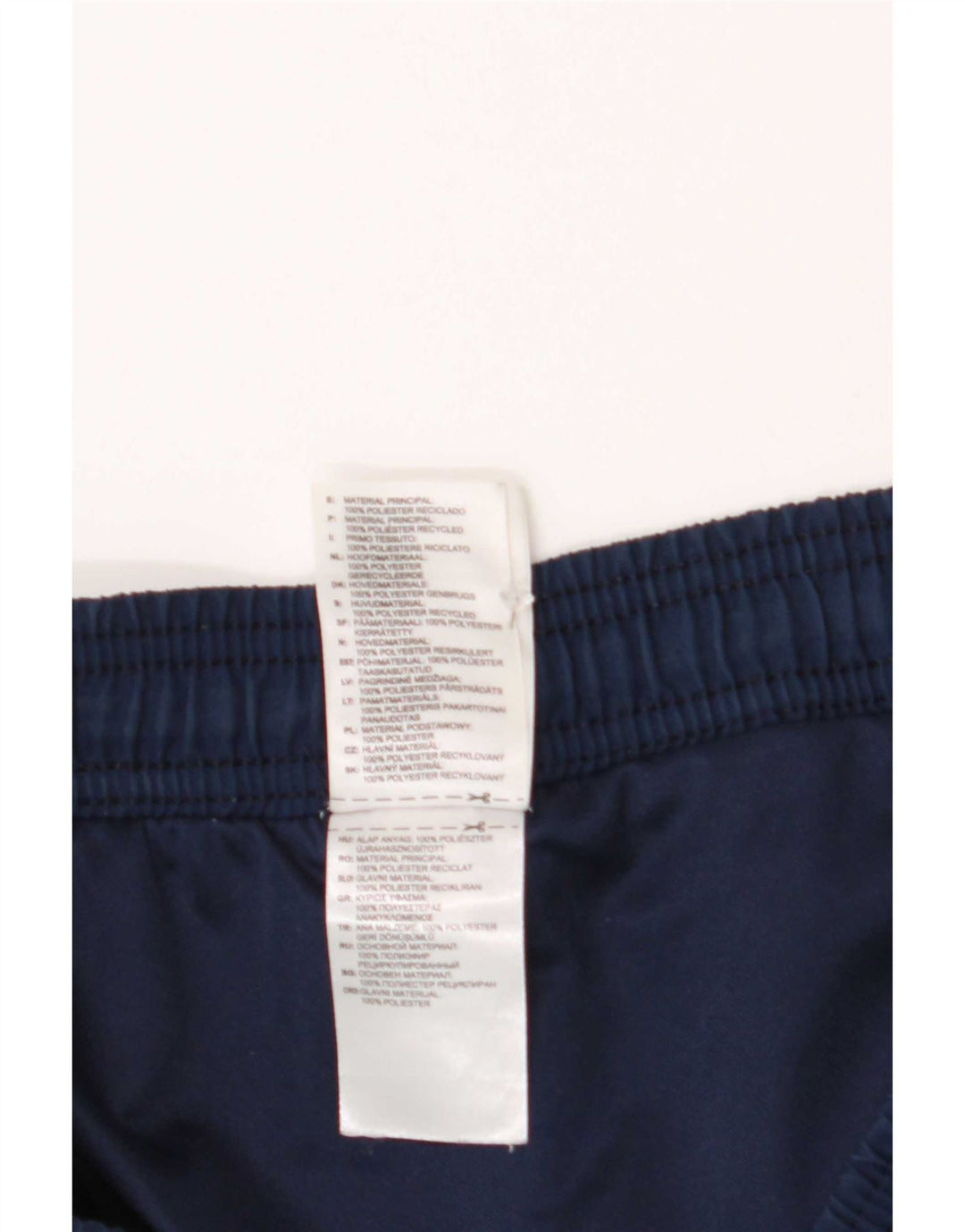 Adidas Herre Munster Rugby Sports Shorts Large Navy Blue Polyester