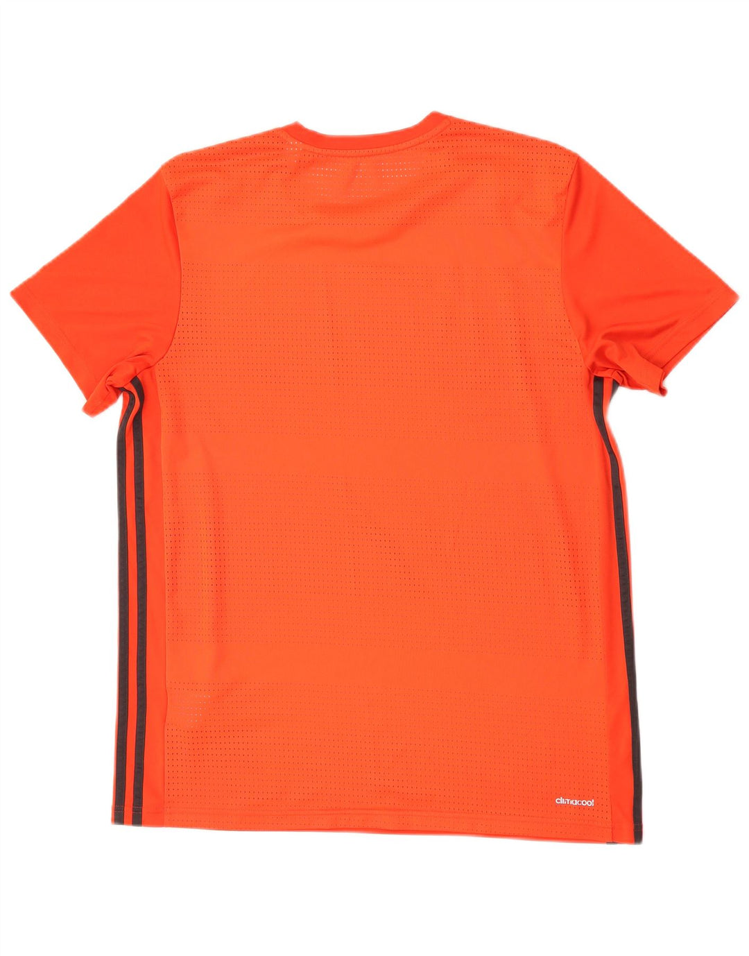 Adidas Herre Climacool T-Shirt Top Stor Orange Polyester