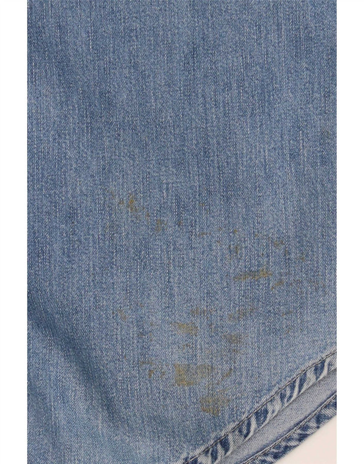 Levi's denimskjorte til mænd, medium blå bomuld