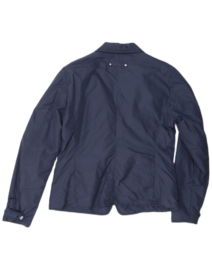 Anno Zhero Dame 3-knaps blazerjakke IT 48 XL Marineblå polyamid