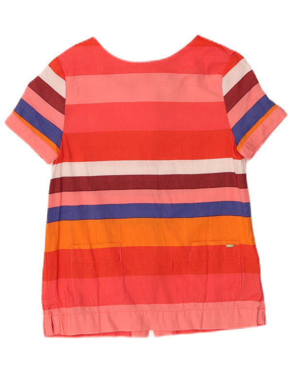 TOMMY HILFIGER Pigebluse Top 8-9 år Medium rødstribet viskose