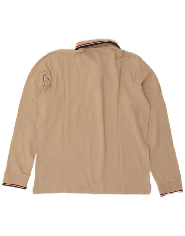 Lotto Langærmet poloshirt til mænd Medium Beige Bomuld