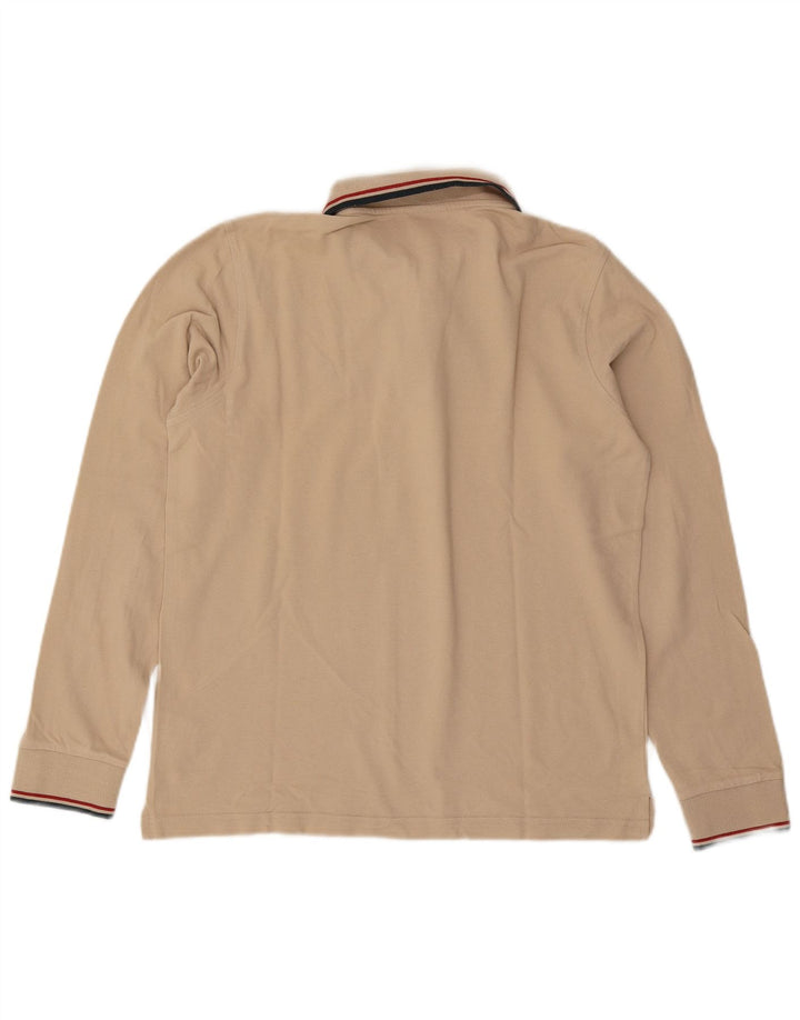 Lotto Langærmet poloshirt til mænd Medium Beige Bomuld