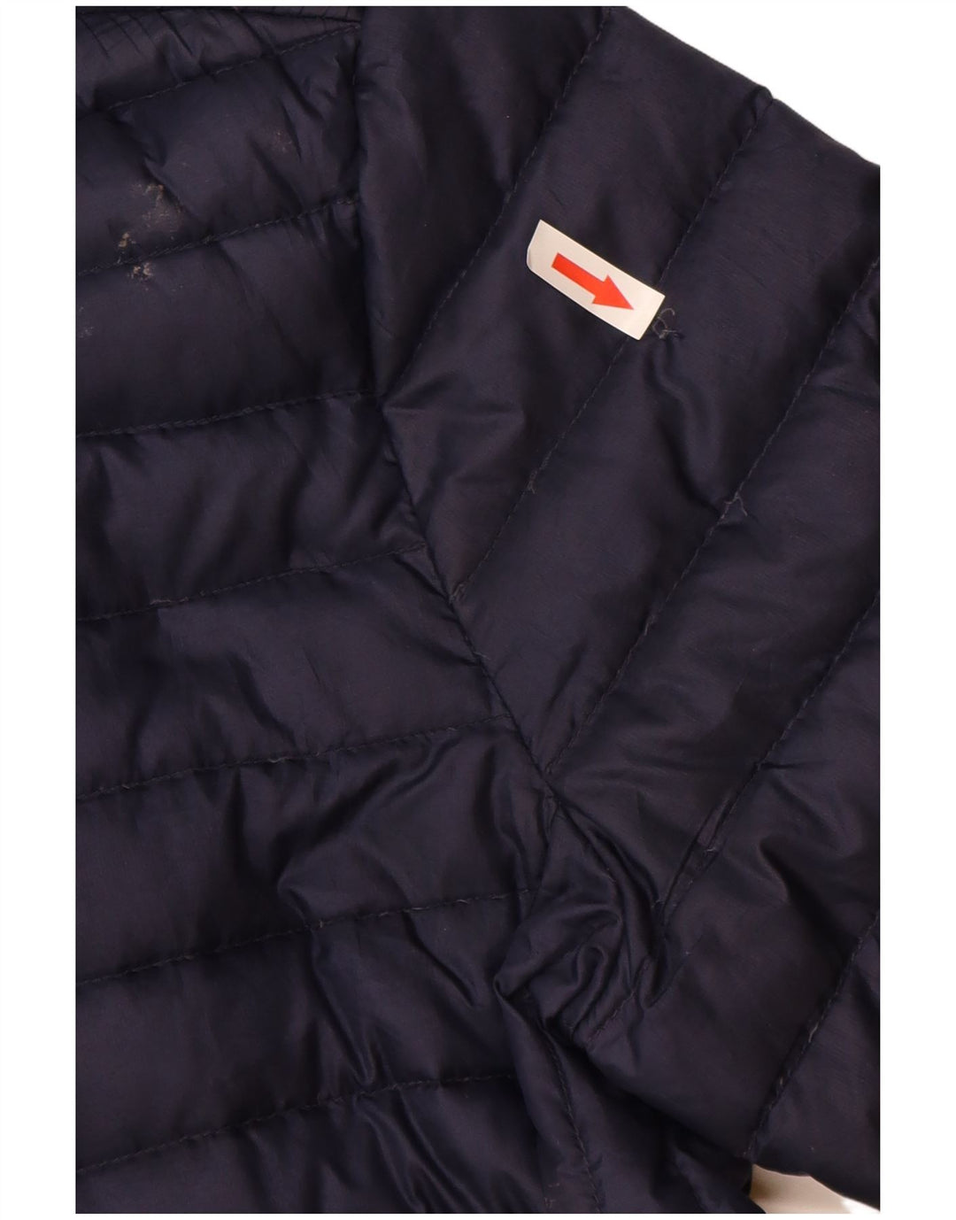 Superdry Polstret hættejakke til kvinder UK 14 Medium Navy Blue Polyester