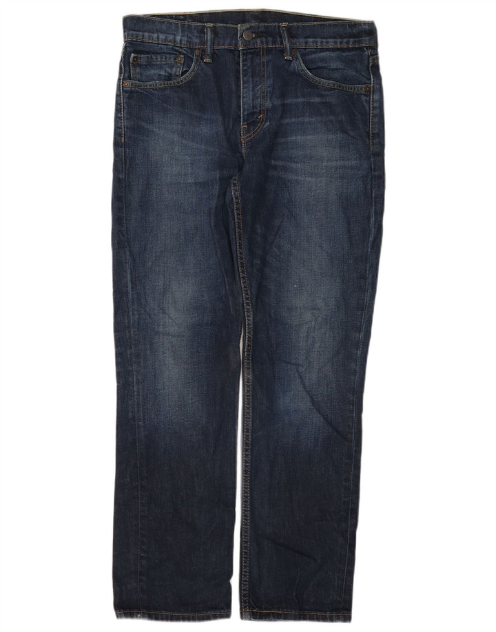 Levi's Herre 511 Slim Jeans W33 L30 Marineblå Bomuld