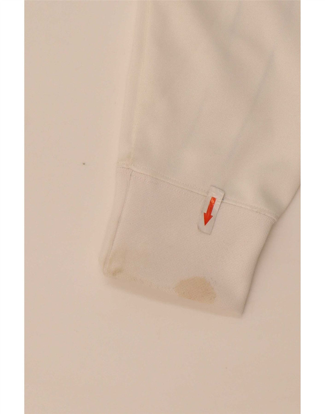 Nike Hættetrøje med lynlås til mænd Lille hvid Colourblock Polyester