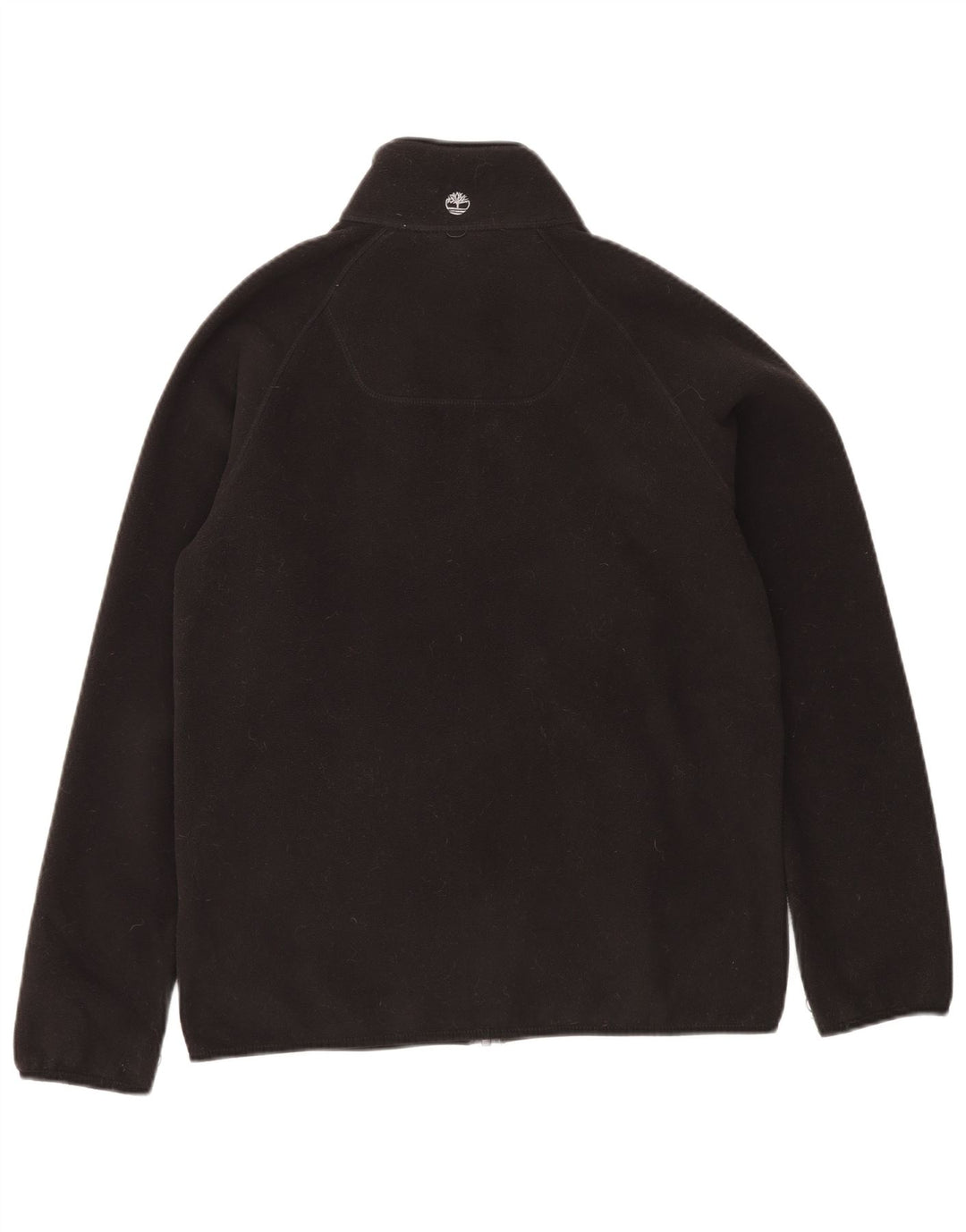 TIMBERLAND Dame Oversized Fleecejakke UK 10 Lille Sort