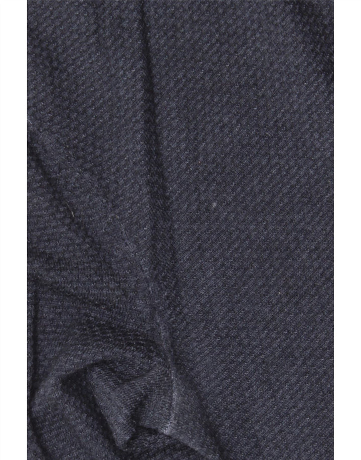 Hugo Boss Herre Crew Neck sweater Medium Navy Blue Virgin Wool