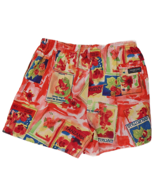 Allen Cox Badeshorts til mænd 2XL flerfarvet blomstret polyamid