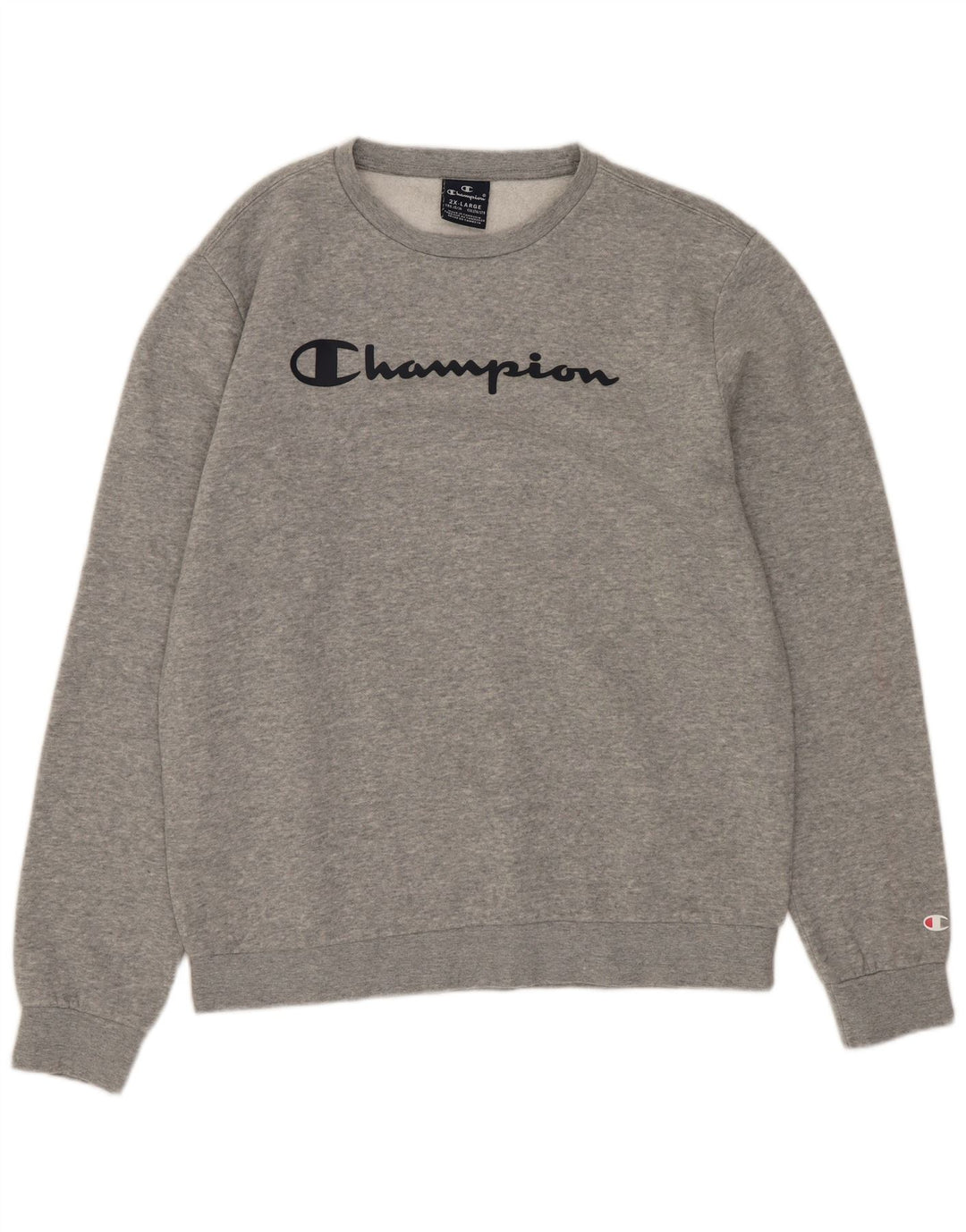 Champion Boys Grafisk Sweatshirt Jumper 15-16 år 2XL Grå