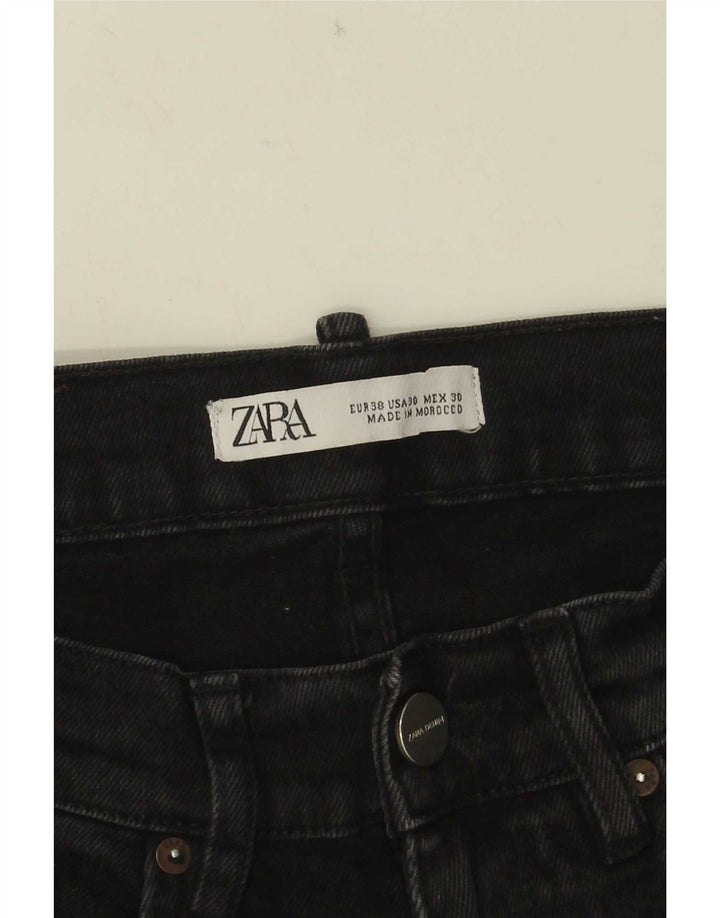 Zara Herre Slim Jeans EU 38 Small W30 L31 Sort