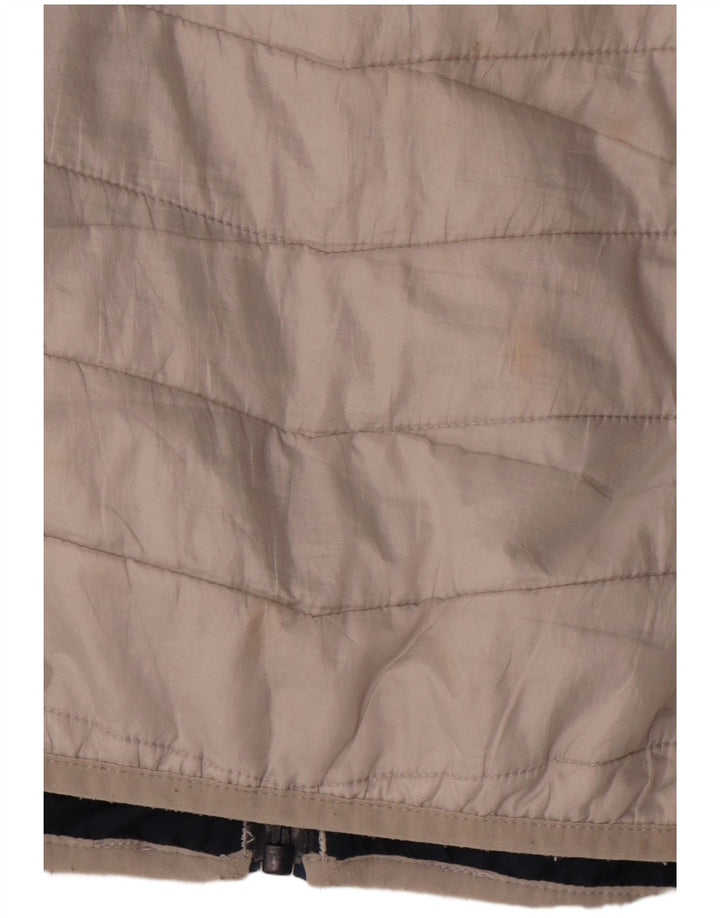 Timberland Mens Polstret Gilet UK 38 Medium White Colourblock Polyester