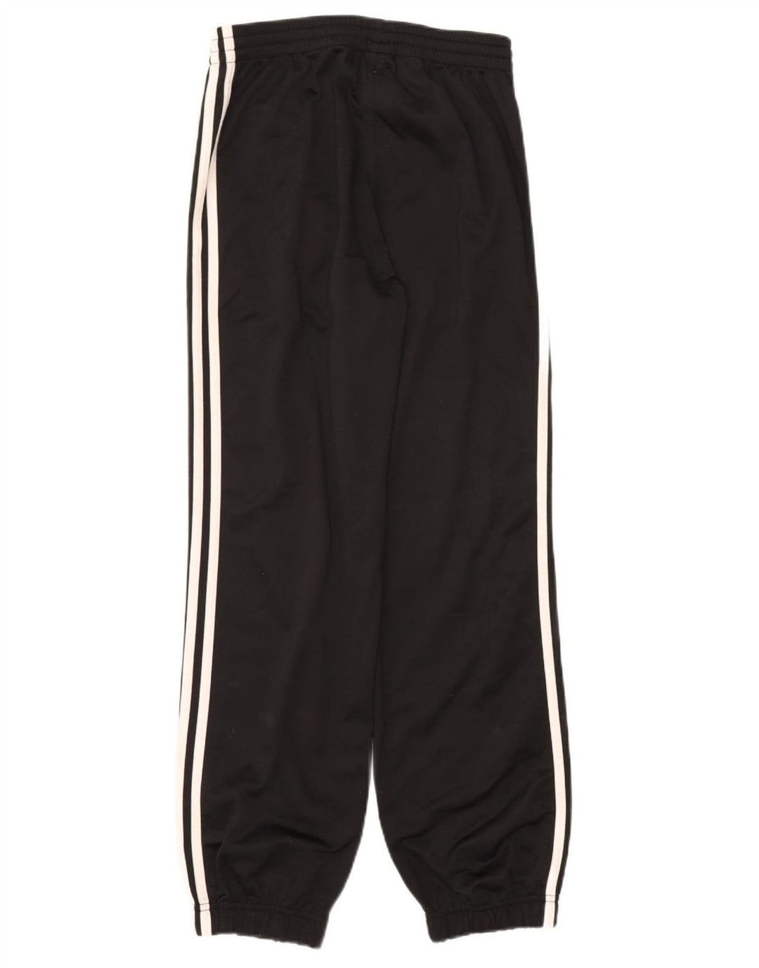 ADIDAS Boys Tracksuit Trousers Joggers 13-14 Years  Black Polyester