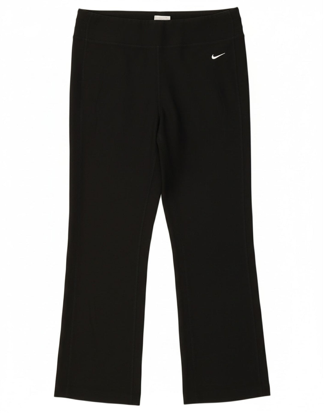 NIKE Womens Tracksuit Trousers UK 12/14 Medium  Black Polyester
