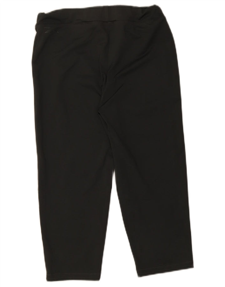 REEBOK Dame Capri Leggings UK 12 Medium Grå