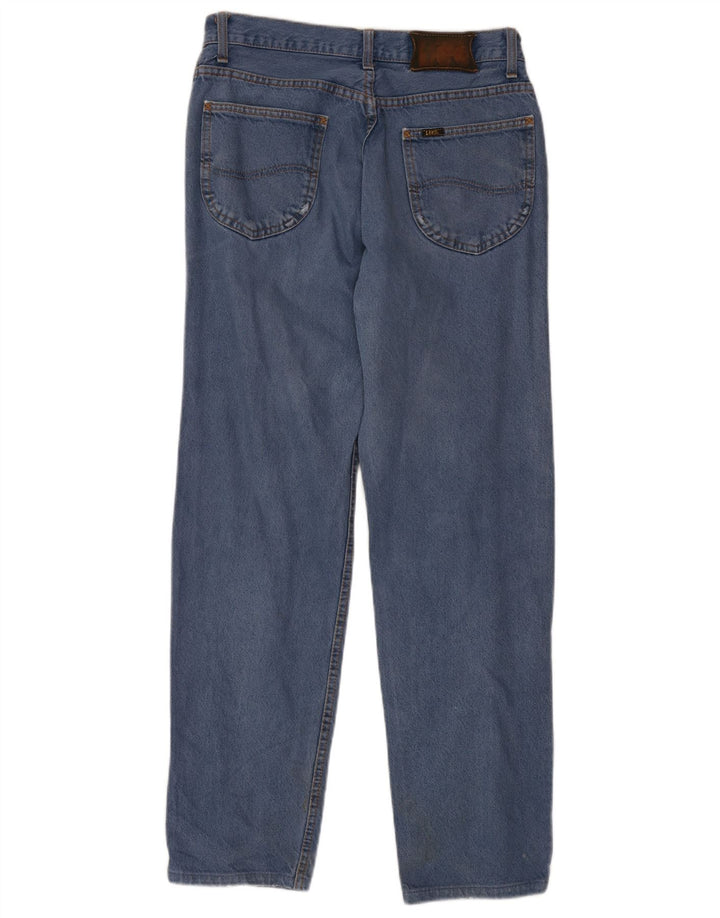 LEE Herre Chicago Straight Jeans W33 L34 Blå Bomuld