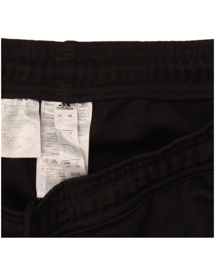 Adidas Træningsdragtsbukser til mænd Stor sort polyester