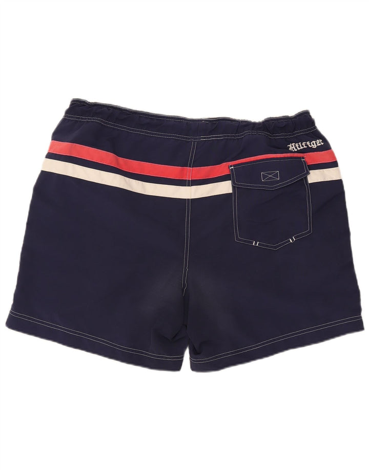 TOMMY HILFIGER Badeshorts til mænd XL marineblå nylon