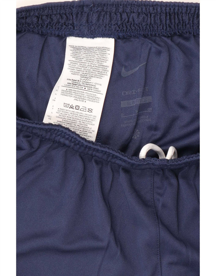 Nike Herre Dri Fit Slim Sportshorts Små marineblå polyester