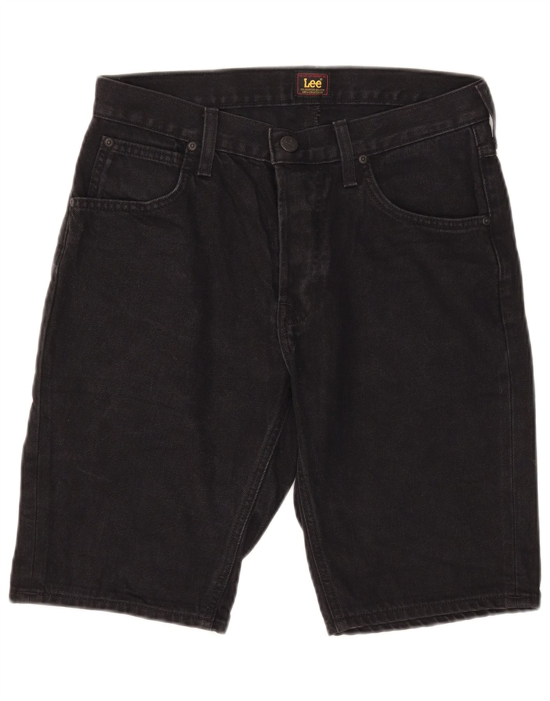 Lee Herre denimshorts W30 Medium Sort Bomuld