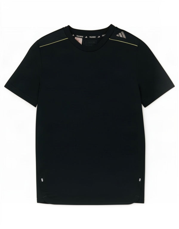Adidas Drenge Trænings T-Shirt Top 11-12 År Grøn Polyester