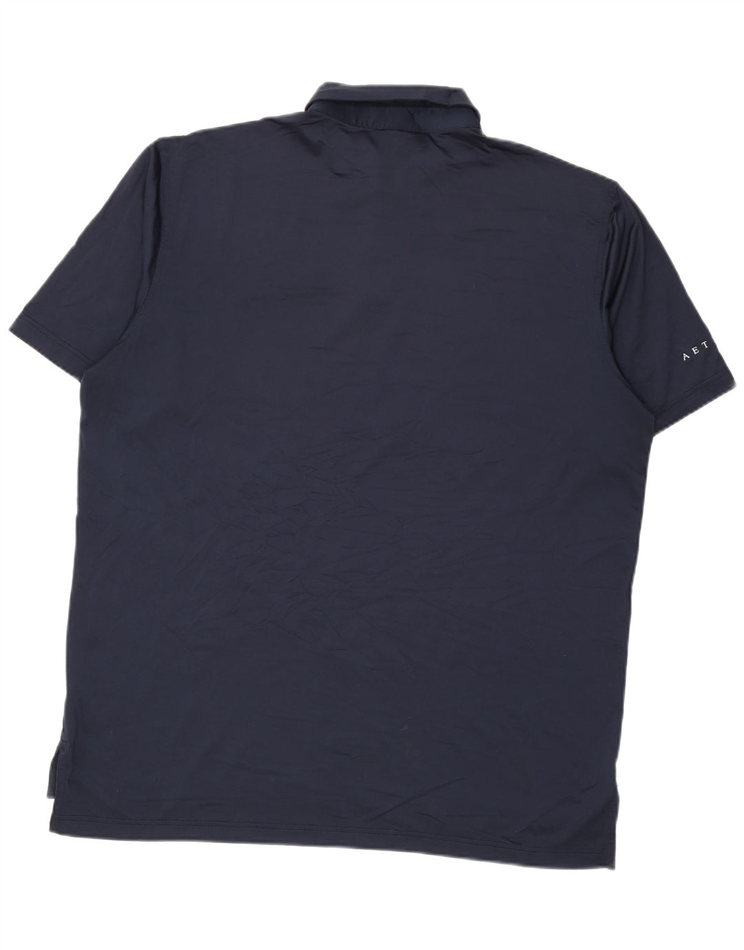 Peter Millar Herre poloshirt Stor marineblå polyester