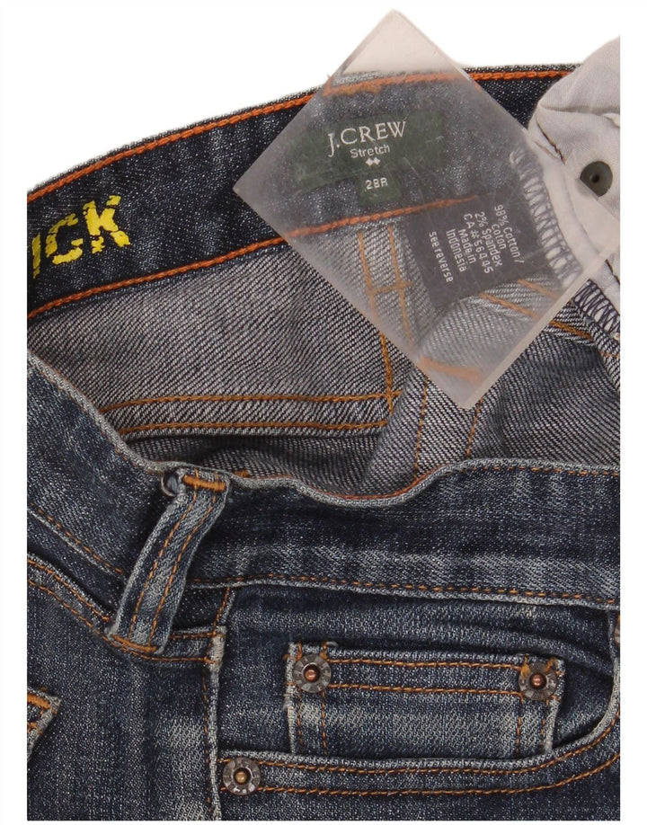 J. Crew Dame Matchstick Slim Jeans W28 L32 Marineblå Bomuld