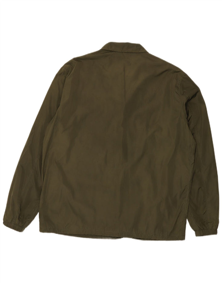Zara Regnjakke til mænd UK 40 Stor Khaki Polyester