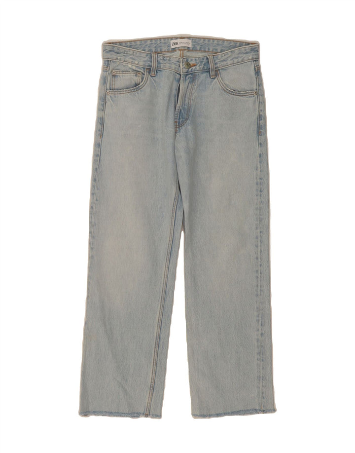ZARA Womens Straight Jeans EU 36 XS W26 L26 Blue Vintage Zara and Second-Hand Zara from Messina Hembry 
