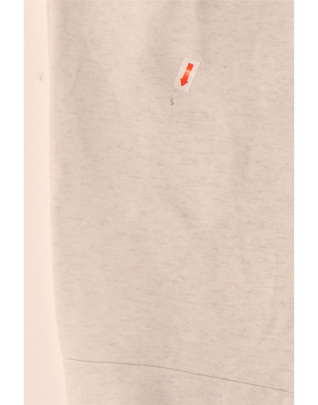NIKE Mens Tracksuit Trousers Joggers Small Off White Cotton