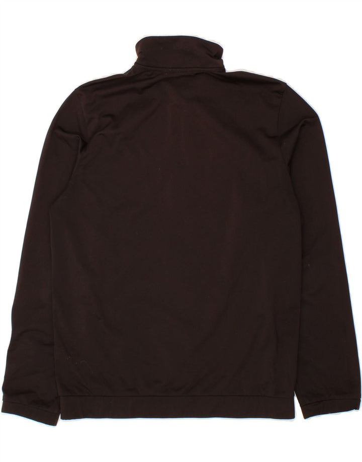 PUMA Boys Graphic Tracksuit Top Jacket 13-14 Years XL Black Polyester Vintage Puma and Second-Hand Puma from Messina Hembry 