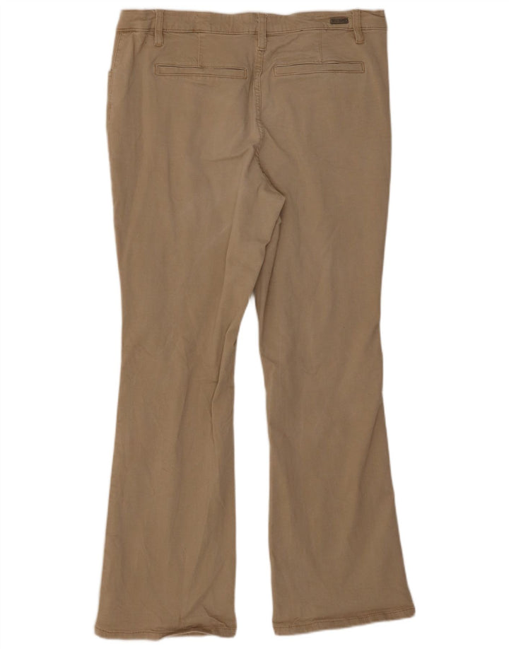 BKE Dame Bootcut Casual Bukser W33 L31 Beige Bomuld