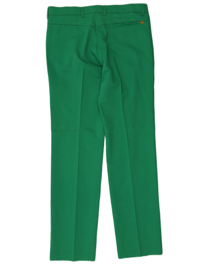 Farah Lige Casual Bukser til kvinder W36 L34 Grøn Polyester