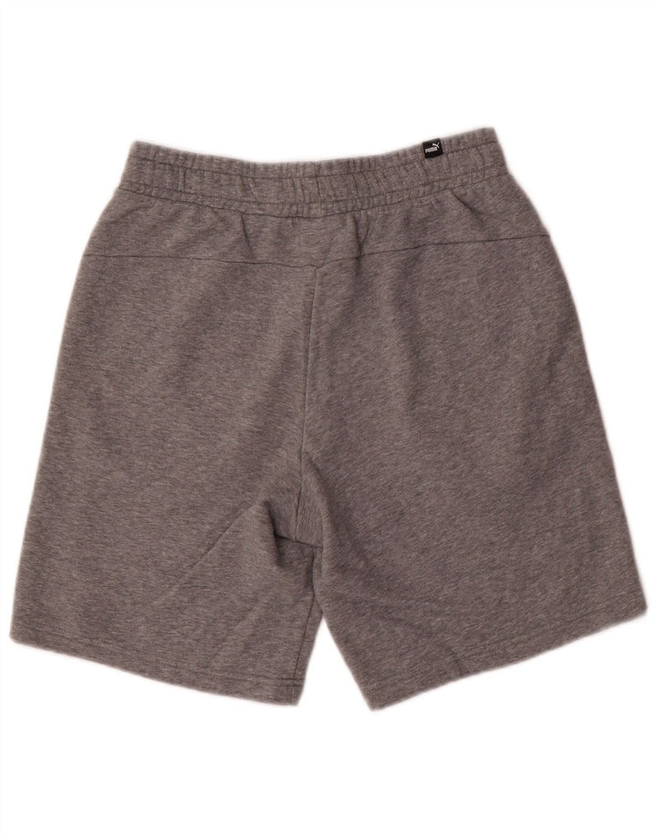 Puma Herre Sportshorts Små Grå Flecked